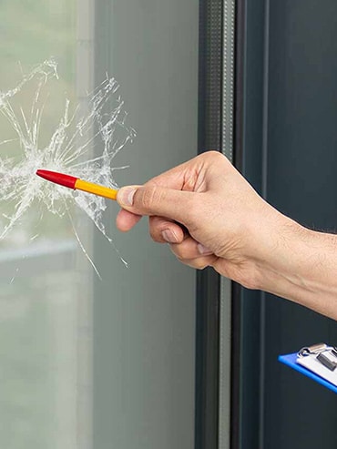 broken window glass replacement Woodbridge VA