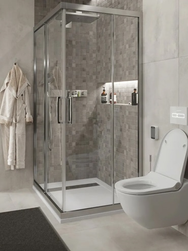 shower glass Lorton VA