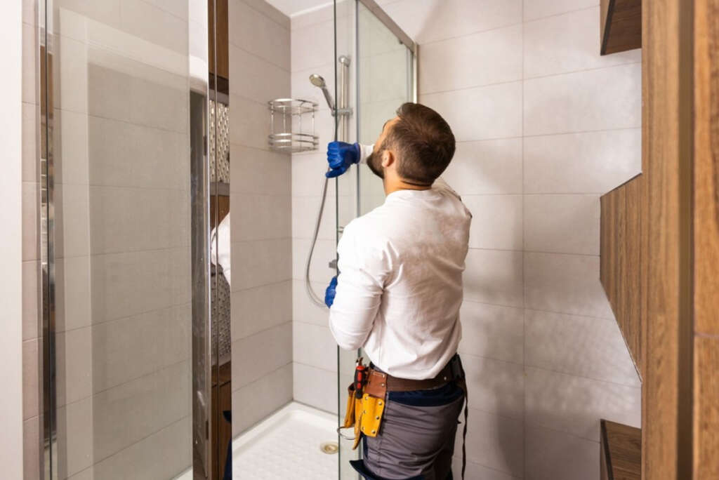 shower glass Alexandria va