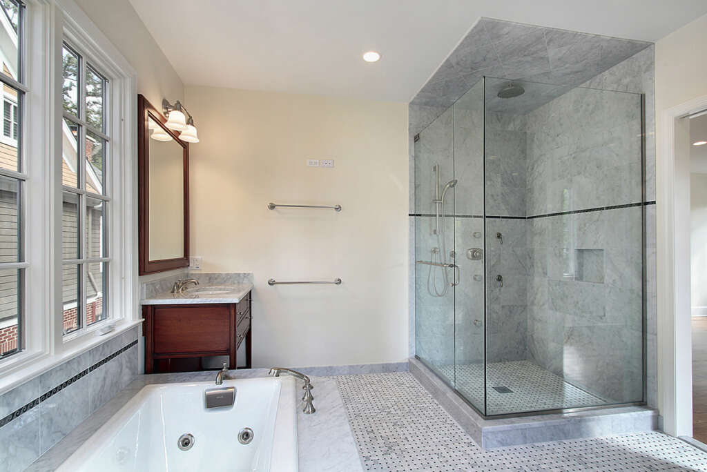 shower door installation Alexandria va
