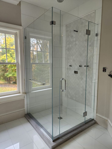 shower door installation Alexandria va