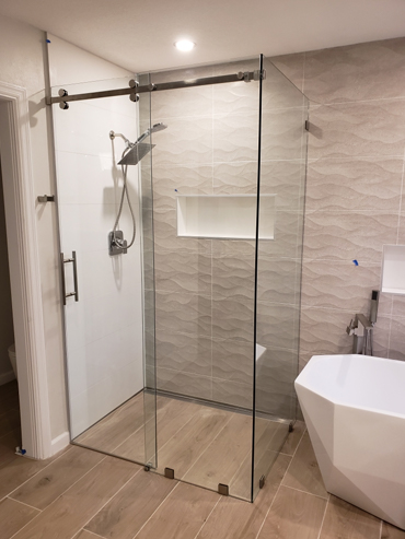 shower door installation Alexandria va